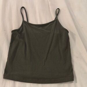 Wild Fable Dark Olive Camisole Top